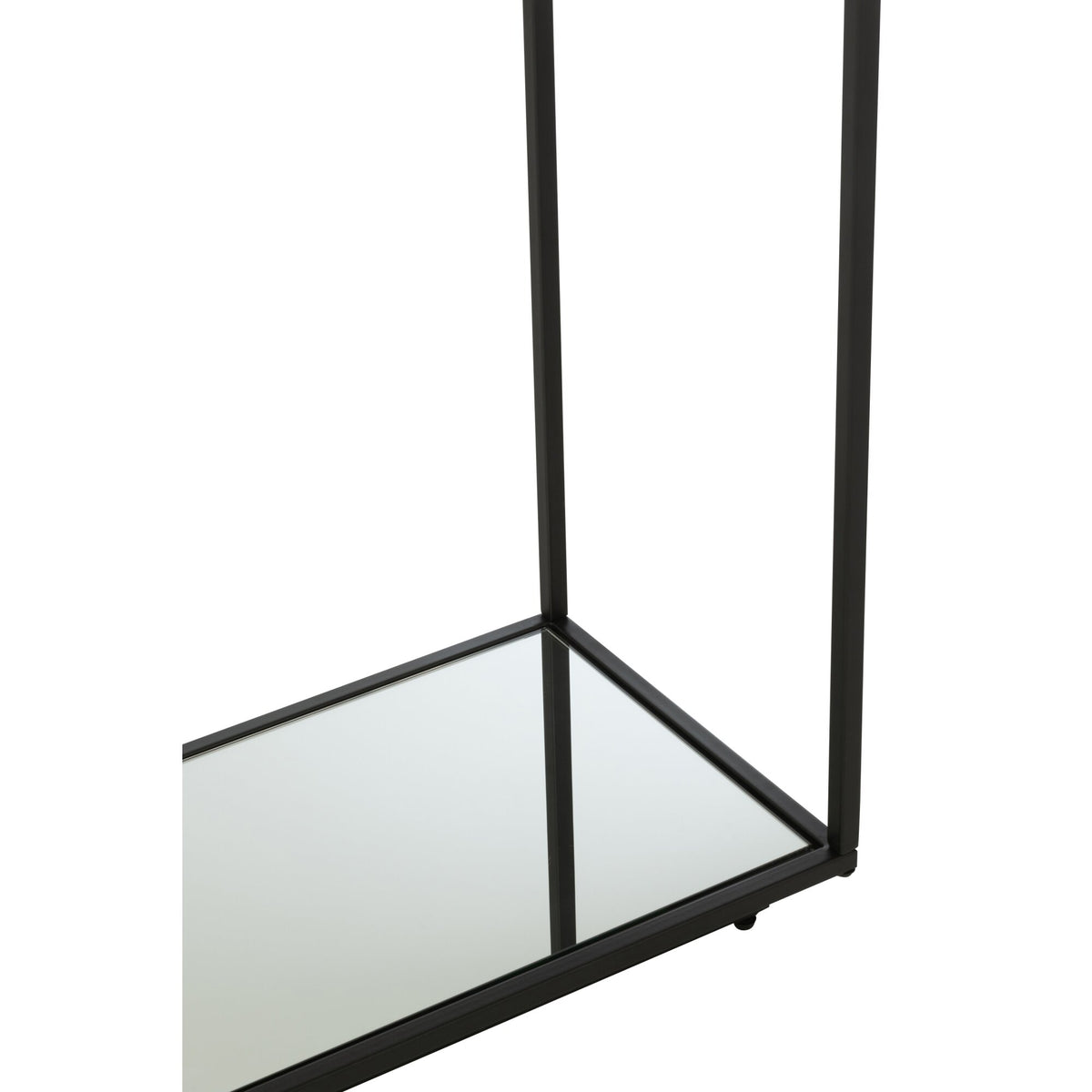 Konsola Metal/Szkło Czarna J-Line