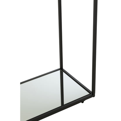 Konsola Metal/Szkło Czarna J-Line