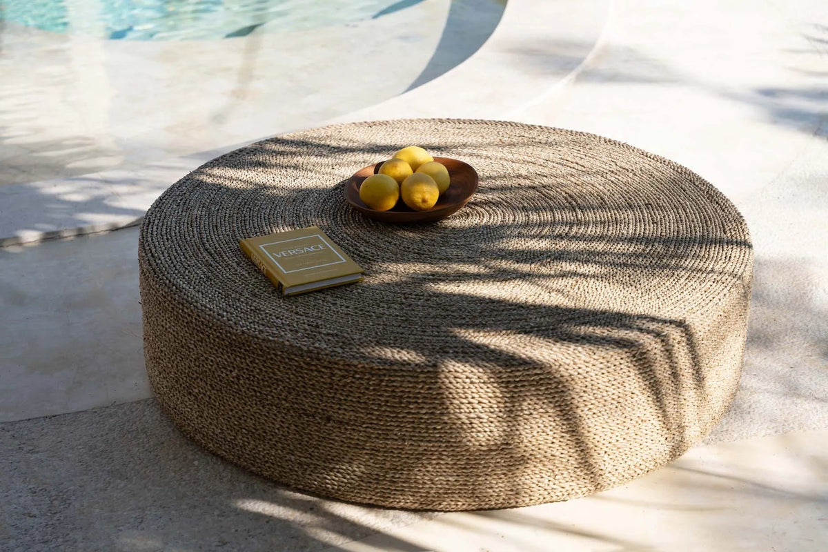 De enorme poef - naturel - Poef - Bazar Bizar - livinglovely.nl