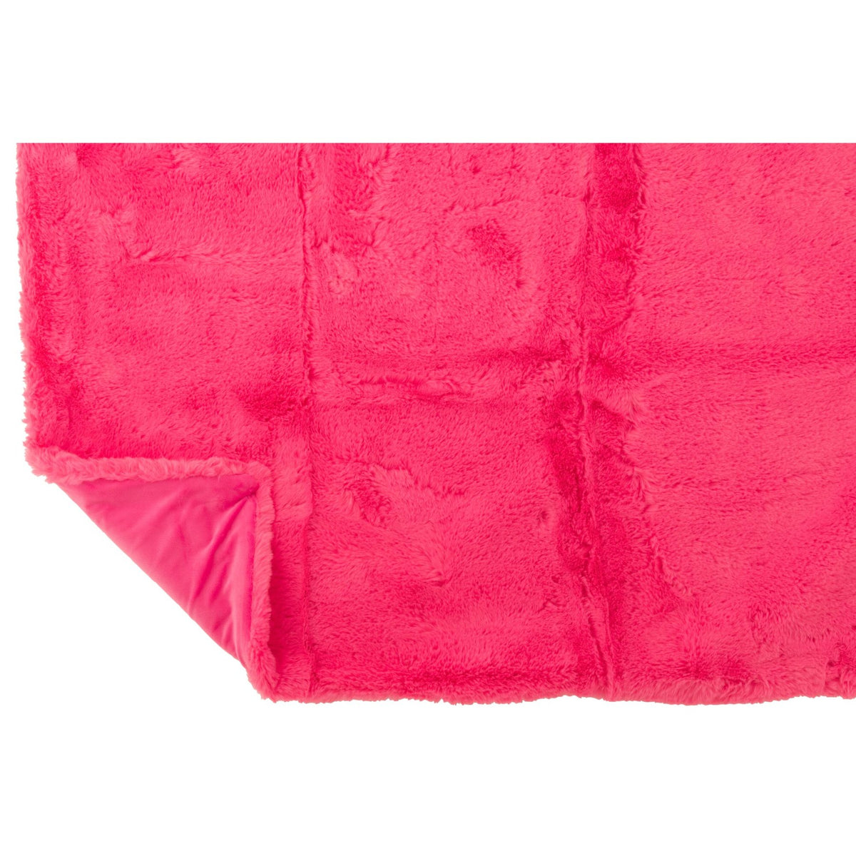 Koc Cutie Poliester Fluoroza Różowy L130x180cm J-Line