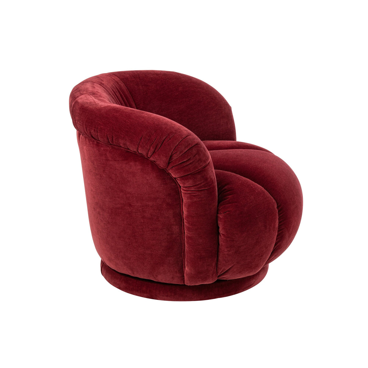 Fotel obrotowy Plywood/Tkanina Bordeaux J-Line