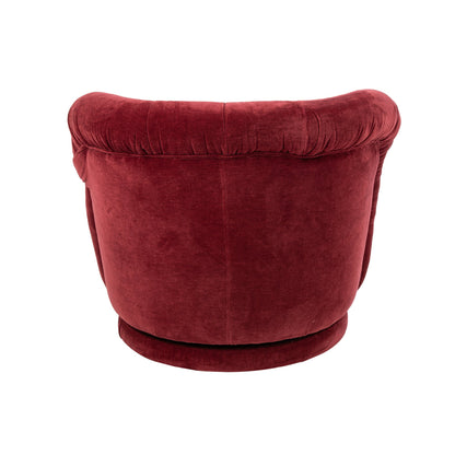 Fotel obrotowy Plywood/Tkanina Bordeaux J-Line