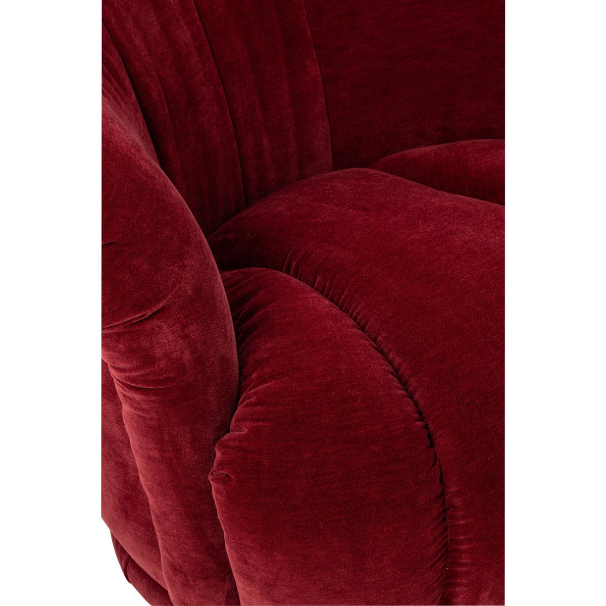 Fotel obrotowy Plywood/Tkanina Bordeaux J-Line