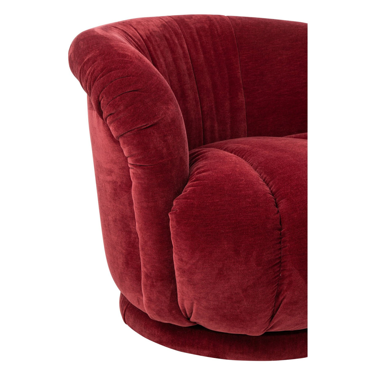 Fotel obrotowy Plywood/Tkanina Bordeaux J-Line