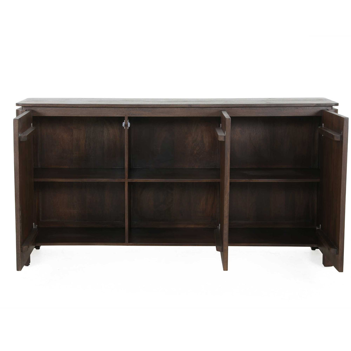 Dressoir Dallas van bruin mangohout uit de Dallas Bruin woonserie
