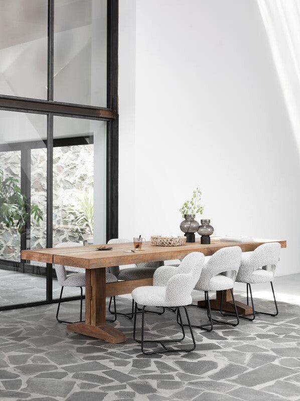 DTP Home Classic Eettafel Borgo 250cm - Eetkamertafel - DTP Home - livinglovely.nl