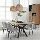 DTP Home Eettafel Metropole 225cm - Eetkamertafel - DTP Home - livinglovely.nl