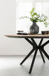 DTP Home Eettafel Metropole dia130cm - Eetkamertafel - DTP Home - livinglovely.nl