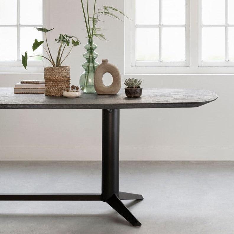 DTP Home Eettafel Soho Mortex 210cm - Eetkamertafel - DTP Home - livinglovely.nl