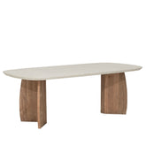 DTP Home Nova Eettafel Travertin 220cm - Eetkamertafel - DTP Home - livinglovely.nl