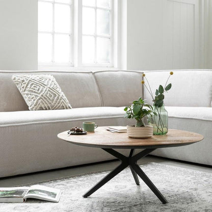 DTP Home Salontafel Metropole Rond 90cm - Salontafel - DTP Home - livinglovely.nl