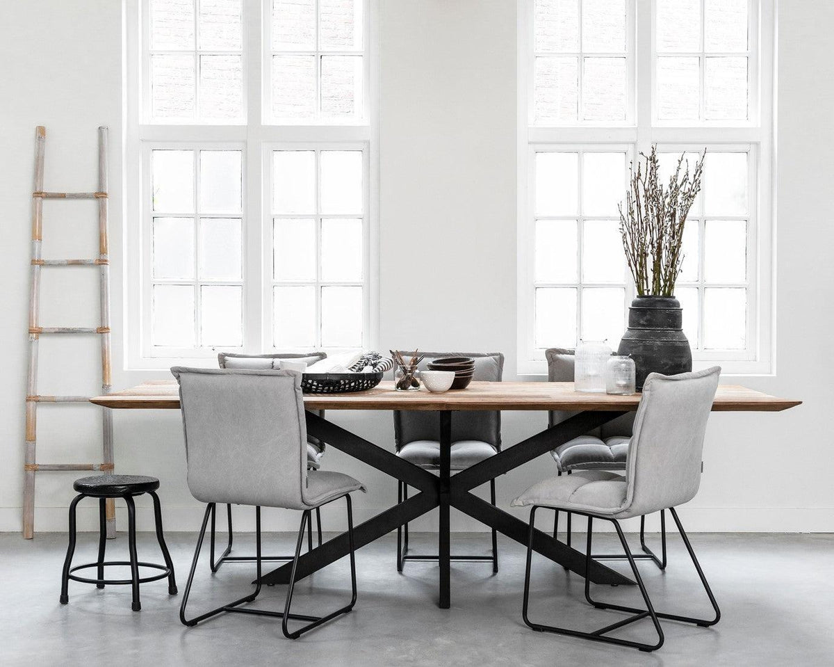 DTP Home Timeless Eettafel Curves 210cm - Eetkamertafel - DTP Home - livinglovely.nl