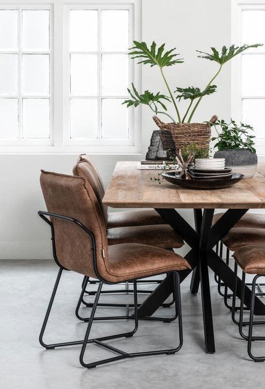 DTP Home Timeless Eettafel Curves 260cm - Eetkamertafel - DTP Home - livinglovely.nl