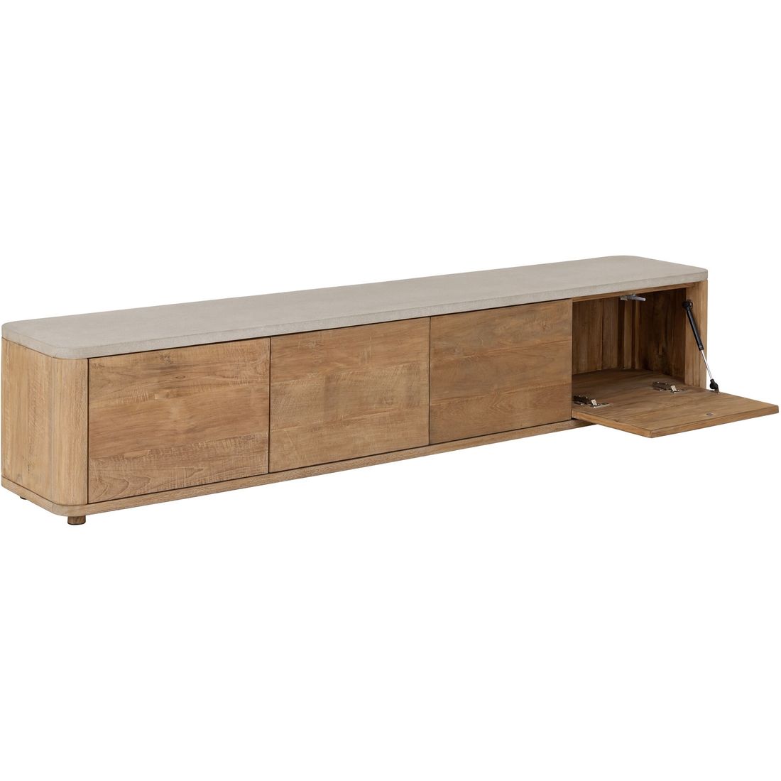 DTP Home Szafka RTV Nova Large Blat Trawertyn