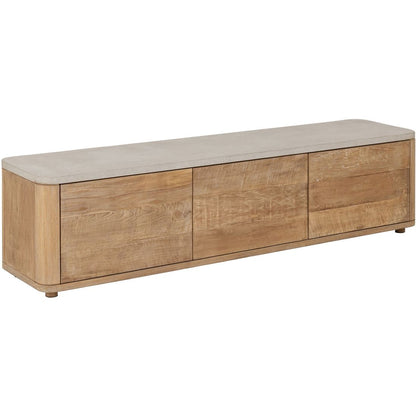 DTP Home Szafka RTV Nova Medium Blat Trawertyn