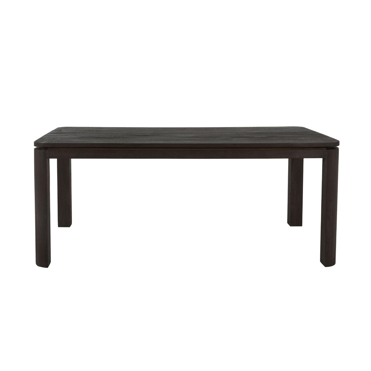 Eettafel Dallas Bruin van Starfurn, 240 bij 100 cm voor acht tot tien personen