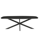 Eettafel Jesper Danish oval mangohout Kala 230cm van Livingfurn