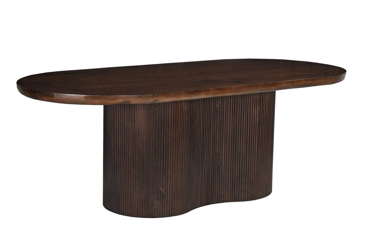 Eettafel Sevilla Mangohout Chestnut 220cm van Livingfurn