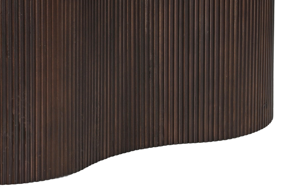 Livingfurn Sevilla eettafel 300cm, Chestnut, donkerbruin mangohout