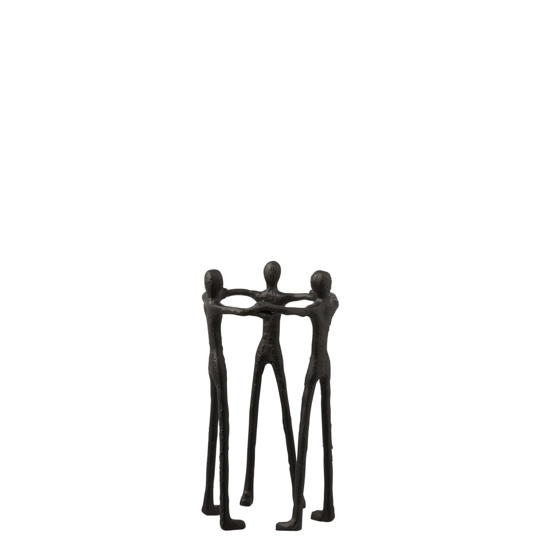 Figura osoba koło aluminium czarna J-Line