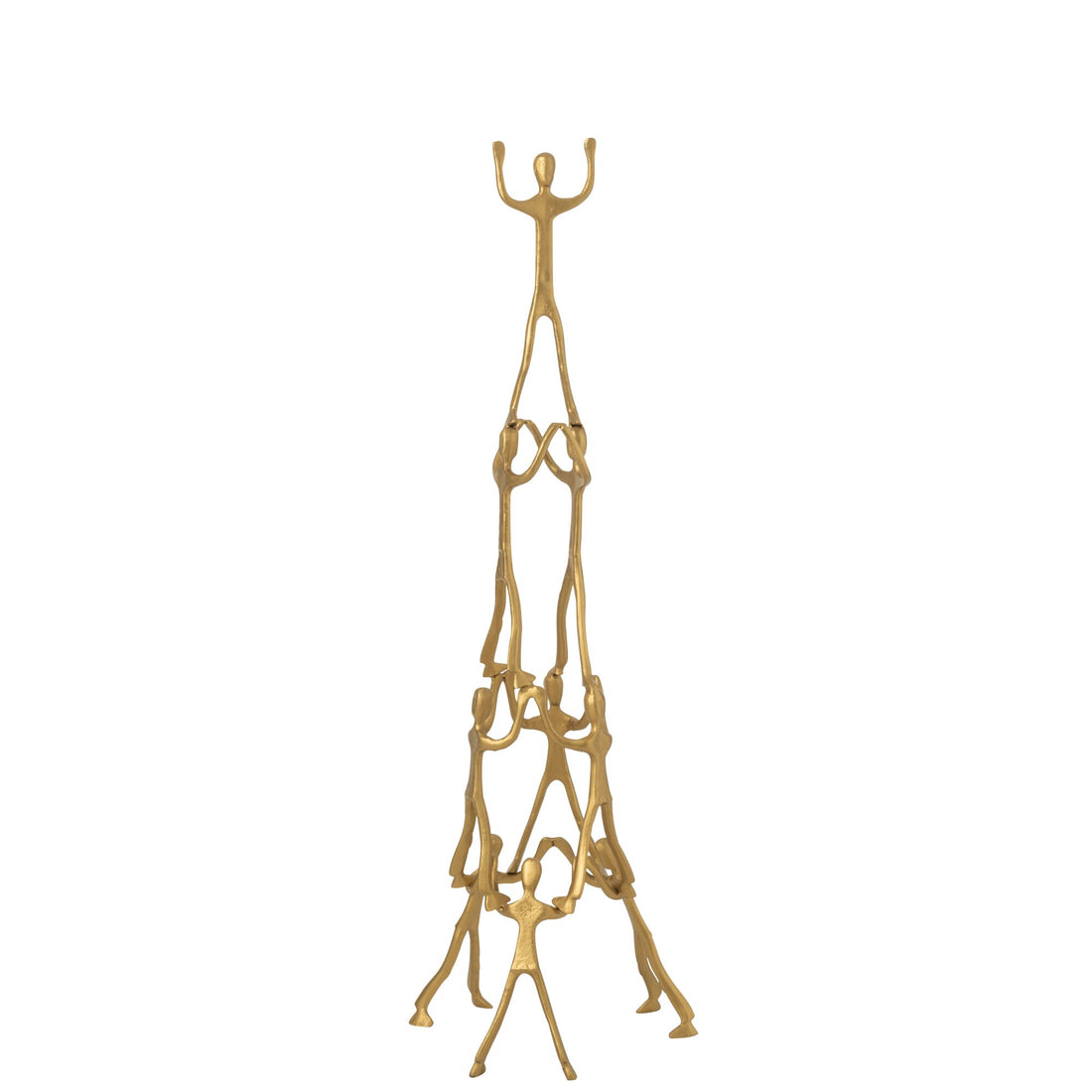 Figura Tower Aluminium Złoto H147cm J-Line