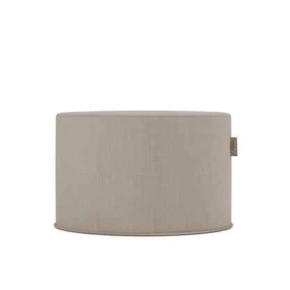 Fixed Round Pouf 68 Boho Taupe - Laui Lounge™ - Poef - Laui Lounge - livinglovely.nl