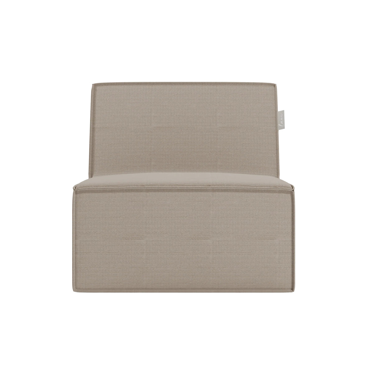 Fixed Seat Boho Taupe - Laui Lounge™ - Outdoor bank - Laui Lounge - livinglovely.nl