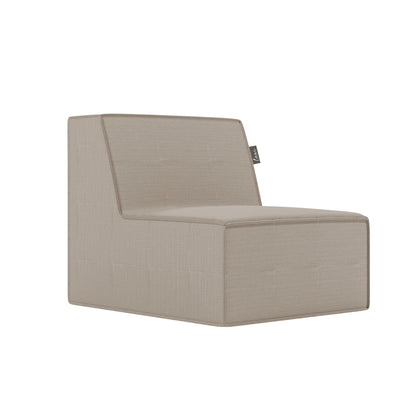 Fixed Seat Boho Taupe - Laui Lounge™ - Outdoor bank - Laui Lounge - livinglovely.nl