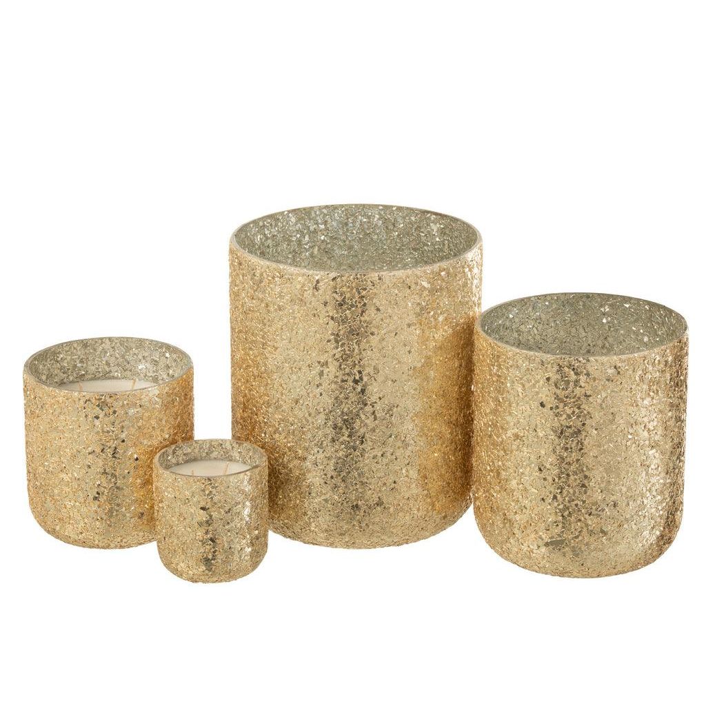 Geurkaars Luxuria Goud Extra Large J-Line - 120 Uur