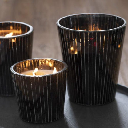Geurkaars Noa Spicy Twilight Zwart Large-60h