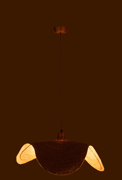 Hangende Lamp Moonj Gras Naturel Medium - Hanglamp - J-Line - livinglovely.nl