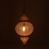 Hanglamp Boor Metaal Goud Large - Hanglamp - J-Line - livinglovely.nl