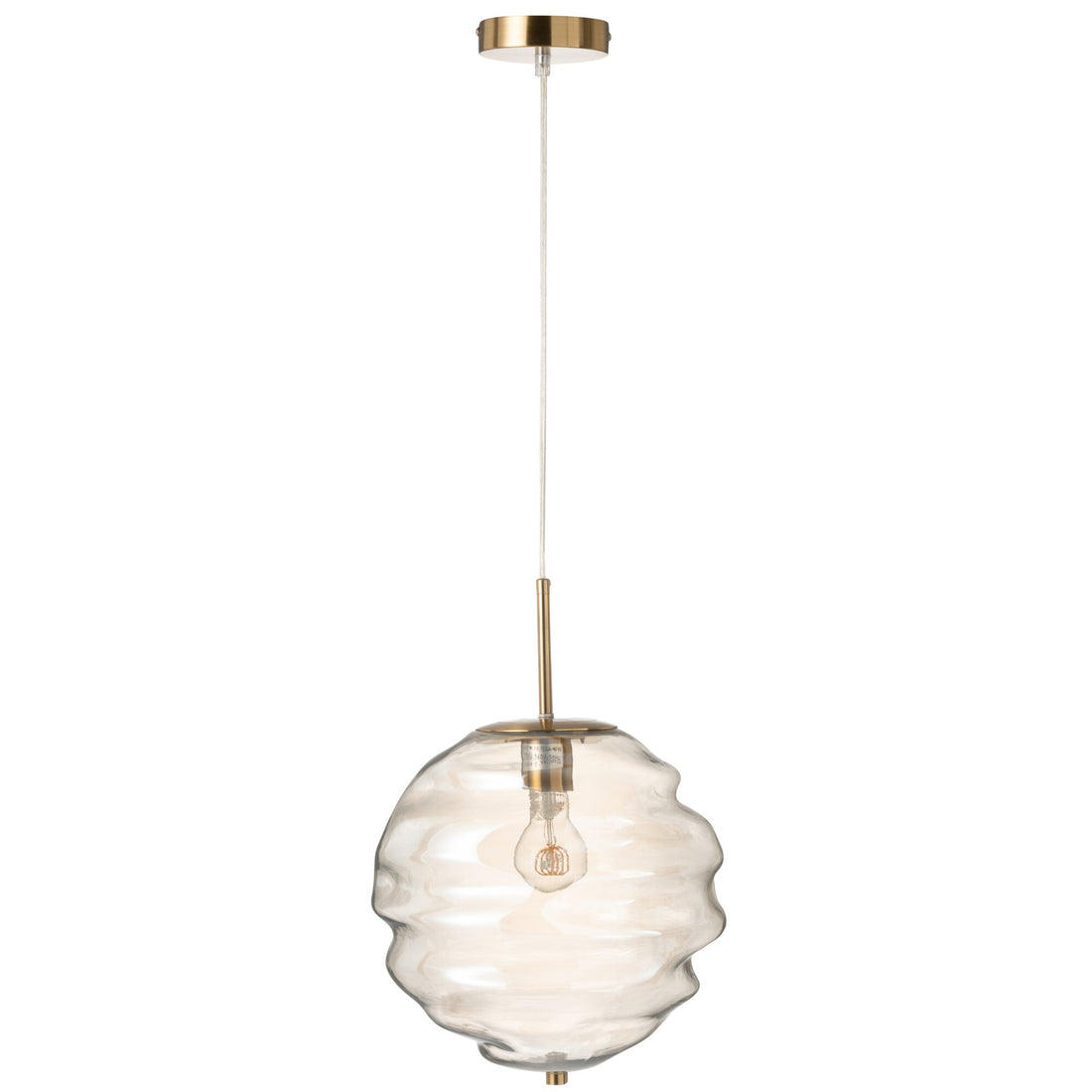 Lampa wisząca Glass Light Cognac J-Line