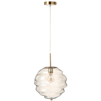 Lampa wisząca Glass Light Cognac J-Line