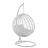 Hangstoel Rond Staal Wit - Hangstoel - J-Line - livinglovely.nl