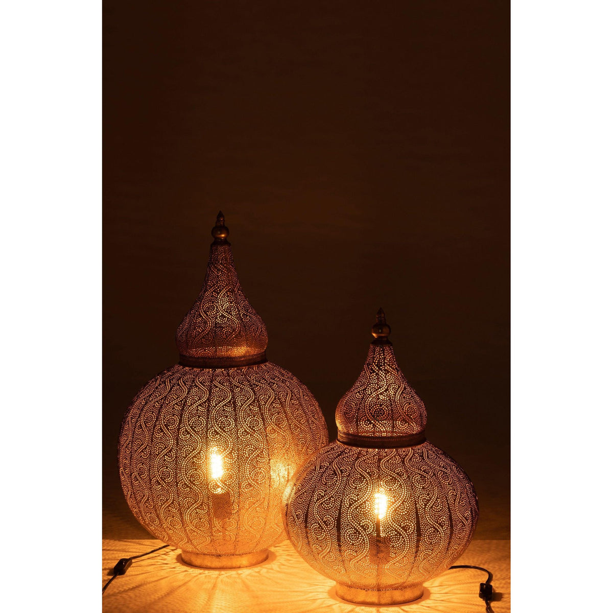 J-Line tafellamp Aladin metaal goud large