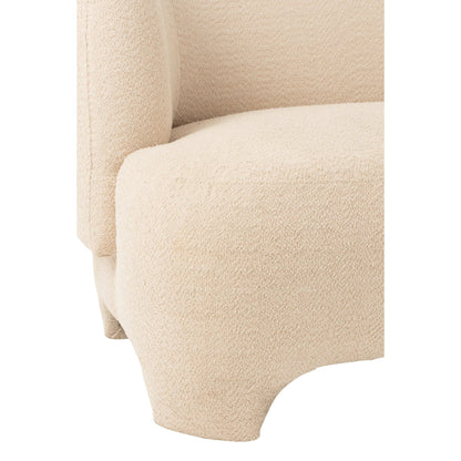 J-Line Biała 2/3-osobowa sofa J-Line