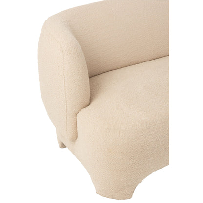 J-Line Biała 2/3-osobowa sofa J-Line