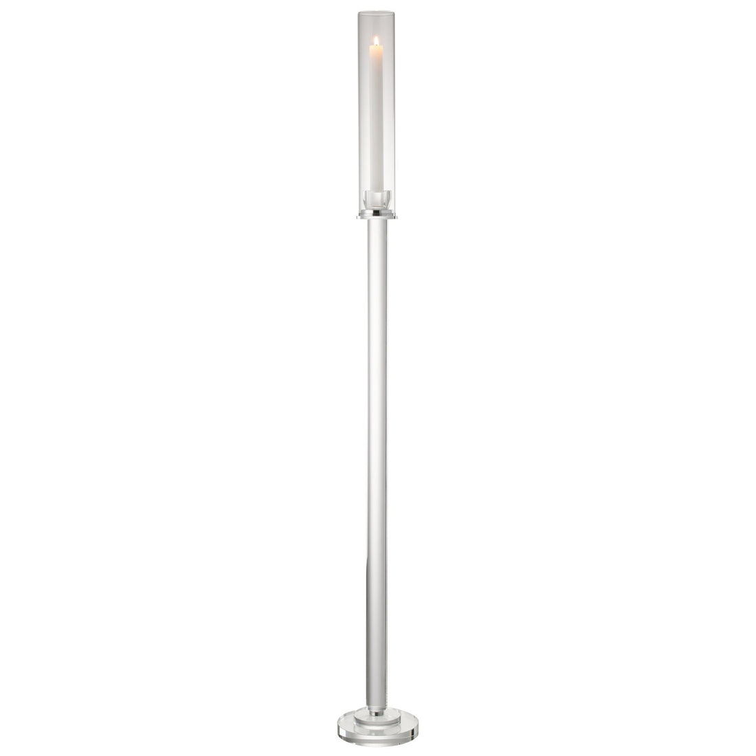 Świecznik Moira Szkło przezroczyste Large Dia14xH120cm J-Line