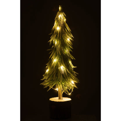 Choinka A+LED Sztuczny Śnieg Zielona Duża H60cm J-Line
