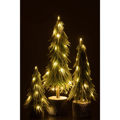 Choinka A+LED Sztuczny Śnieg Zielona Duża H60cm J-Line