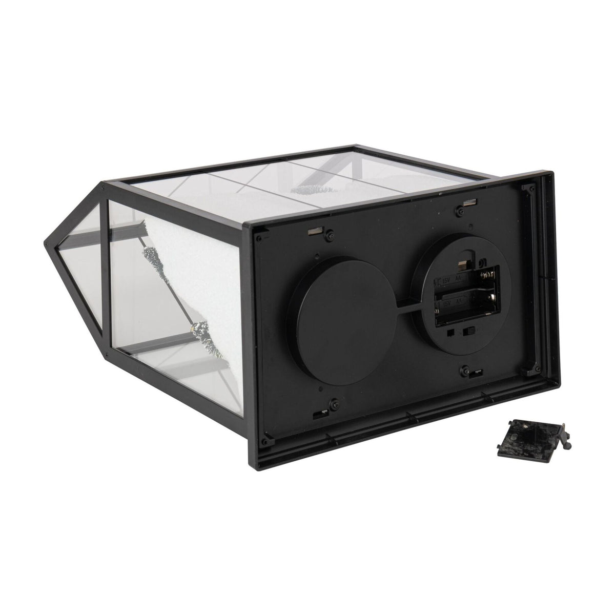 Wioska Świąteczna Szklana LED Multicolour Medium J-Line