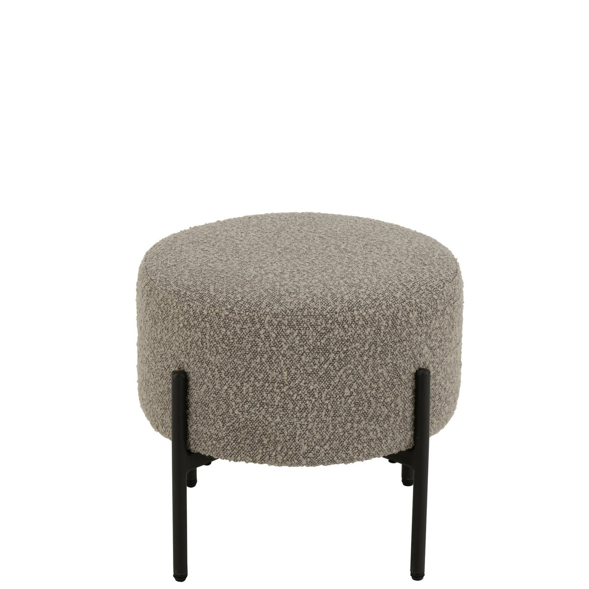Hokera Boucle Sklejka/Poliester Szary/Czarny J-Line