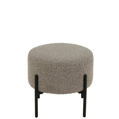 Hokera Boucle Sklejka/Poliester Szary/Czarny J-Line