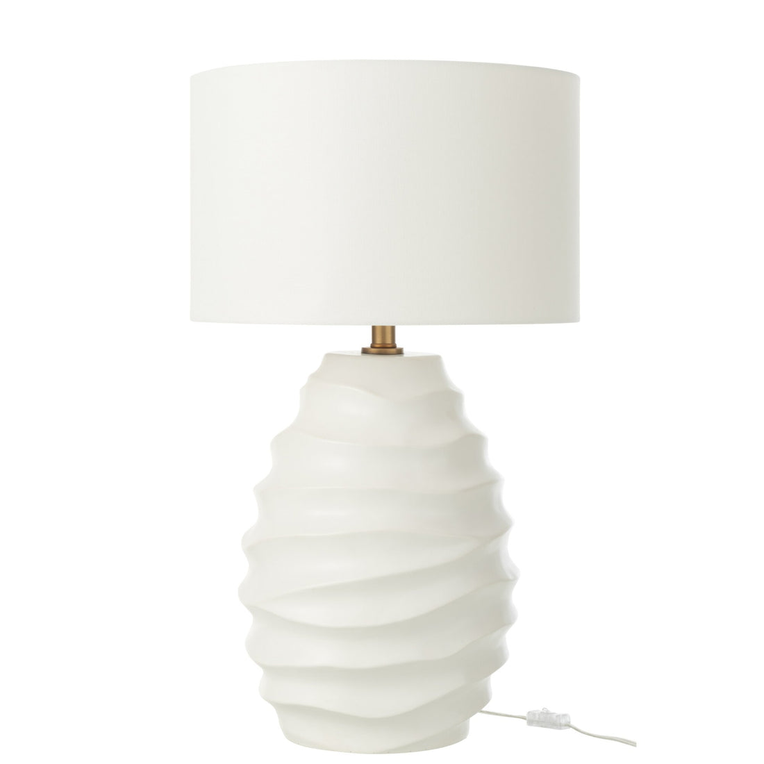 Lampa Fala Ceramika Biała J-Line