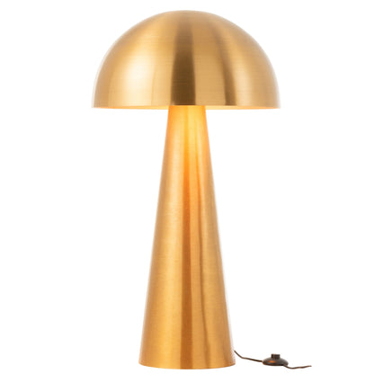 Lampa Grzyb Metal Matowe Złoto Ekstra Duża J-Line