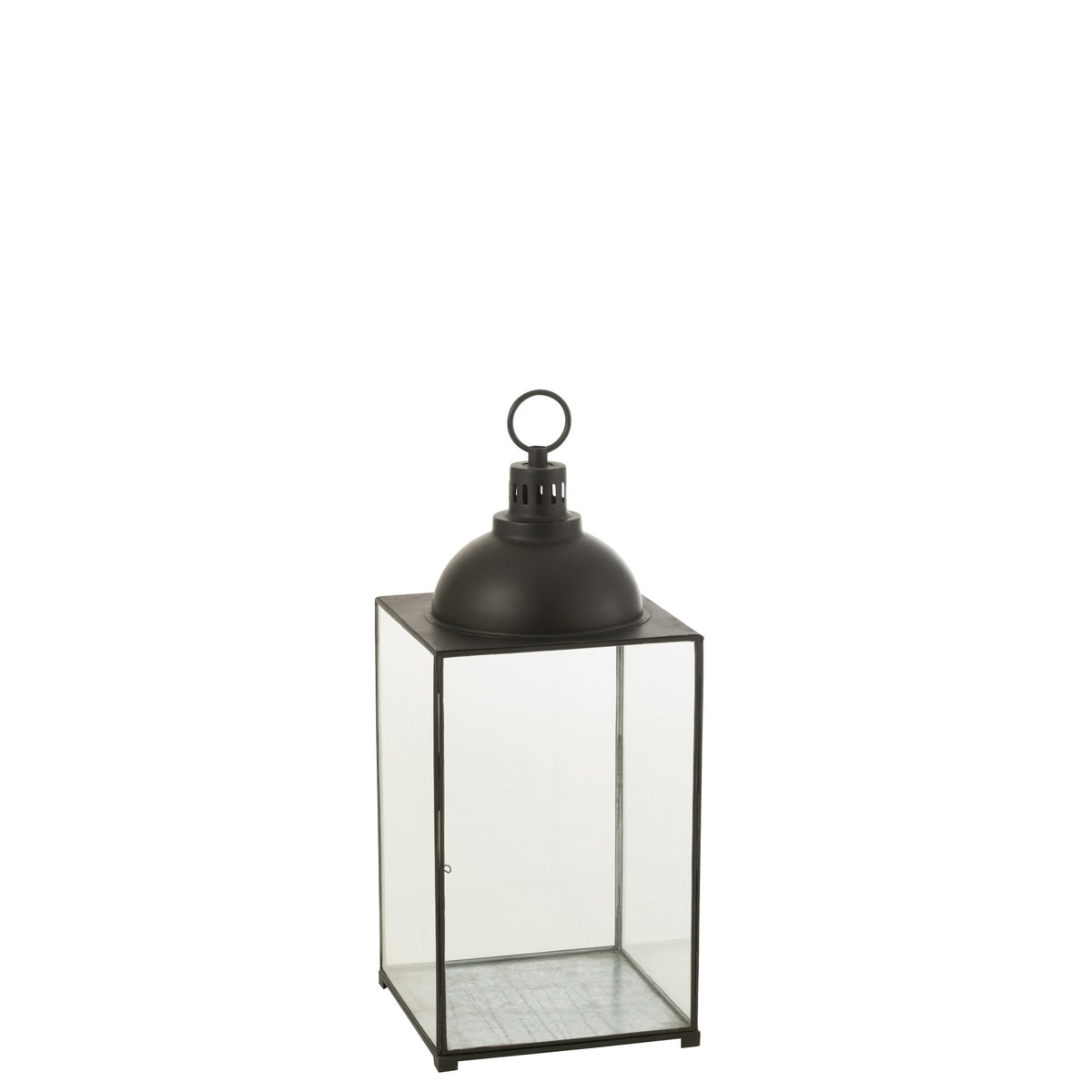 Lampa Hagrid Szkło/Żelazo Czarna L36cm x W36cm x H85cm J-Line