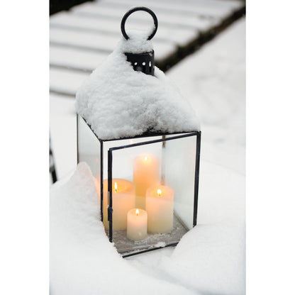 Lampa Hagrid Szkło/Żelazo Czarna L36cm x W36cm x H85cm J-Line