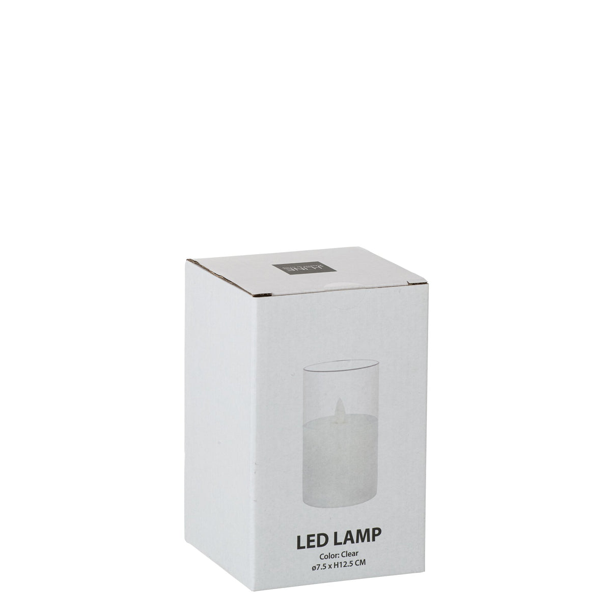 Lampa LED Blaszka Szkło przezroczyste mała