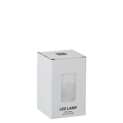 Lampa LED Blaszka Szkło przezroczyste mała